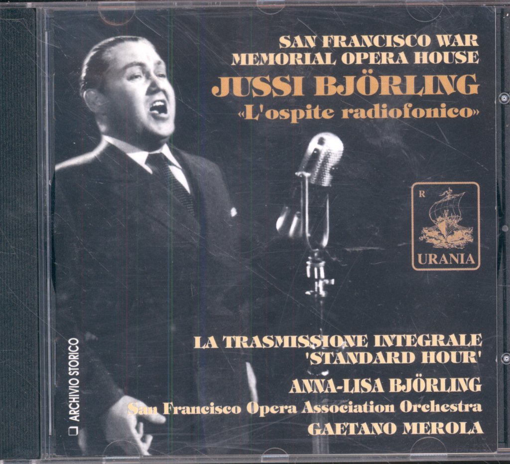 Jussi Björling - L'ospite radiofonico - Cd