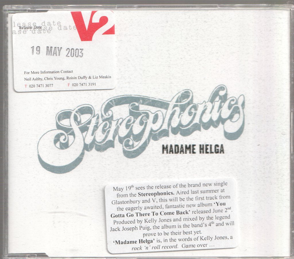 Stereophonics - Madame Helga - Cd