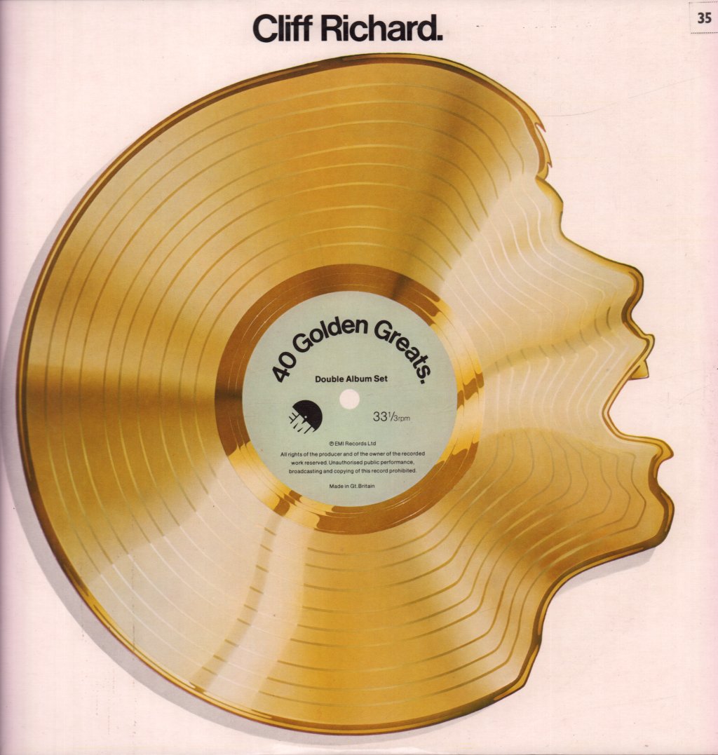 Cliff Richard - 40 Golden Greats - Double Lp