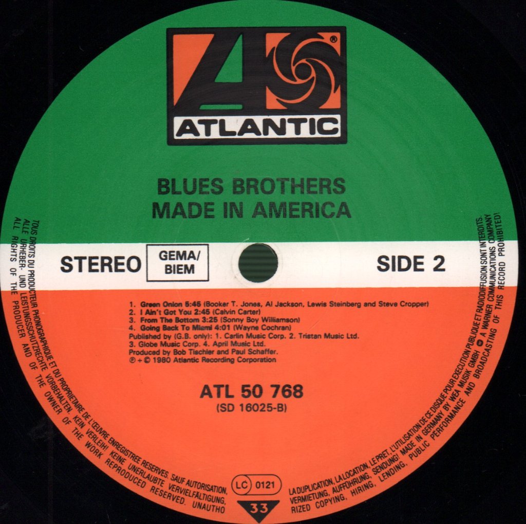 Blues Brothers - Made In America - Lp