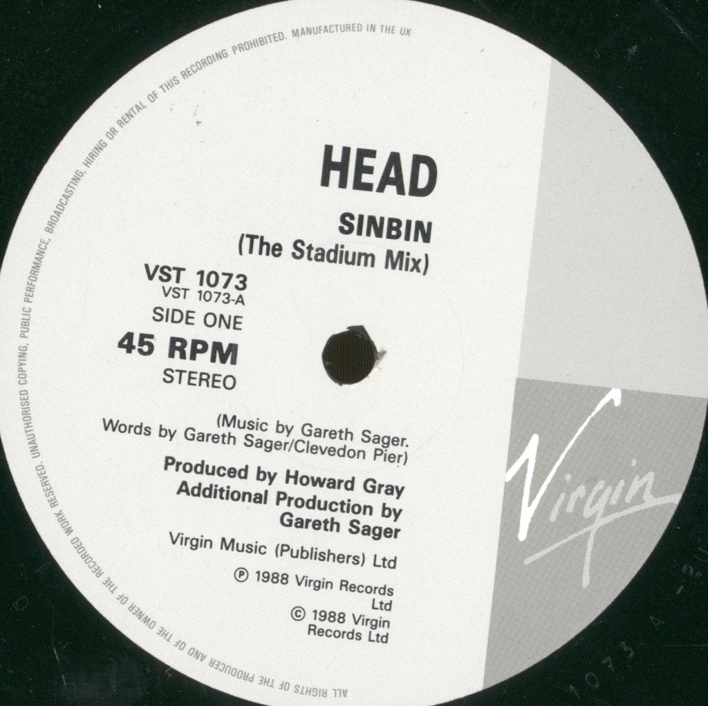 Head! - Sin Bin - 12 Inch