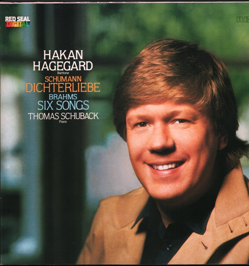 Hakan Hagegard / Thomas Schuback - Schumann - Dichterliebe / Brahms - Six Songs - Lp