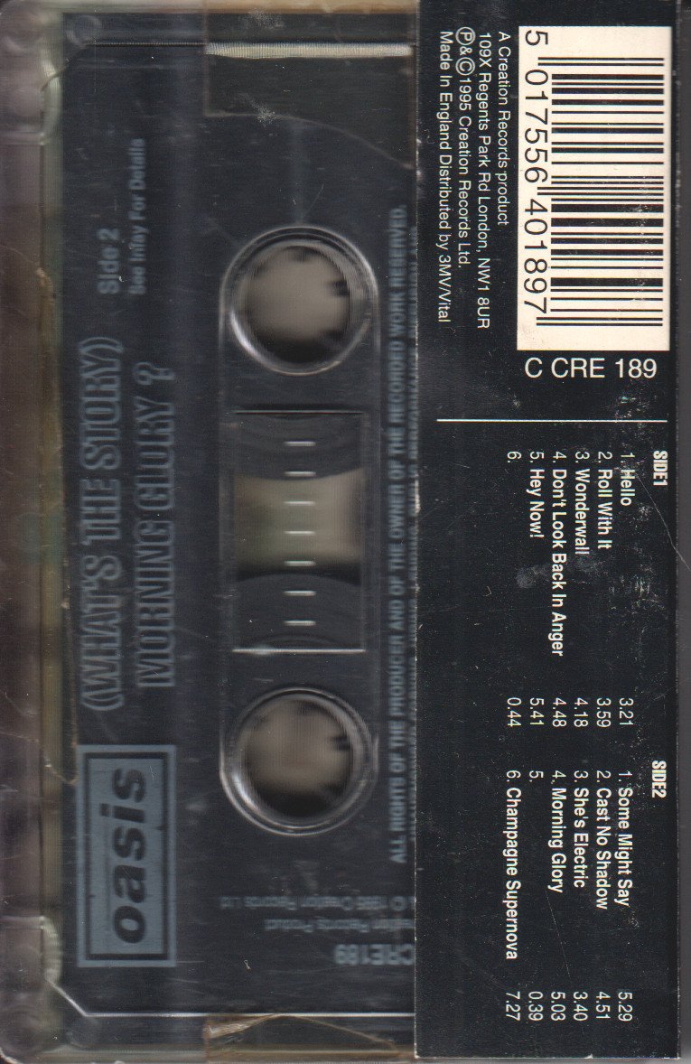 Oasis - (What's The Story) Morning Glory ? - Cassette