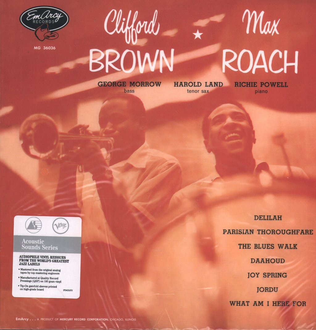 Clifford Brown And Max Roach - Clifford Brown & Max Roach - Lp