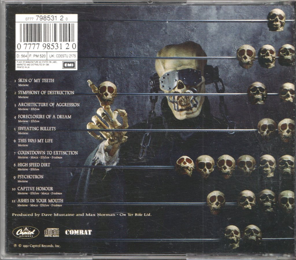 Megadeth - Countdown To Extinction - Cd