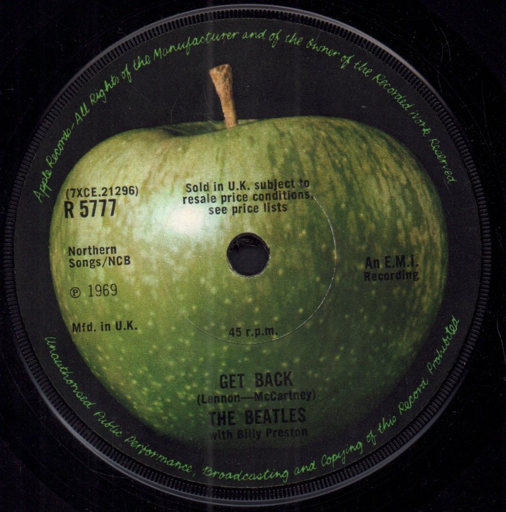 Beatles - Get Back - 7 Inch