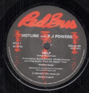 Hotline With Pj Powers - Help - 7 Inch
