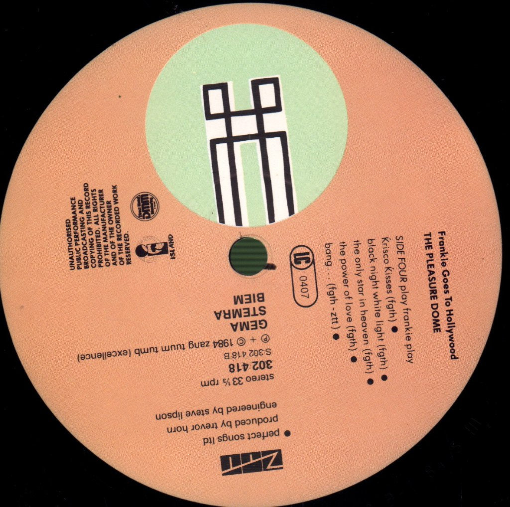 Frankie Goes To Hollywood - Welcome To The Pleasuredome - Double Lp