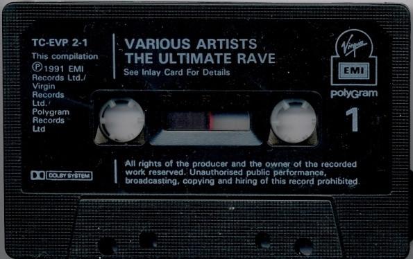 Various Artists - Ultimate Rave - Cassette