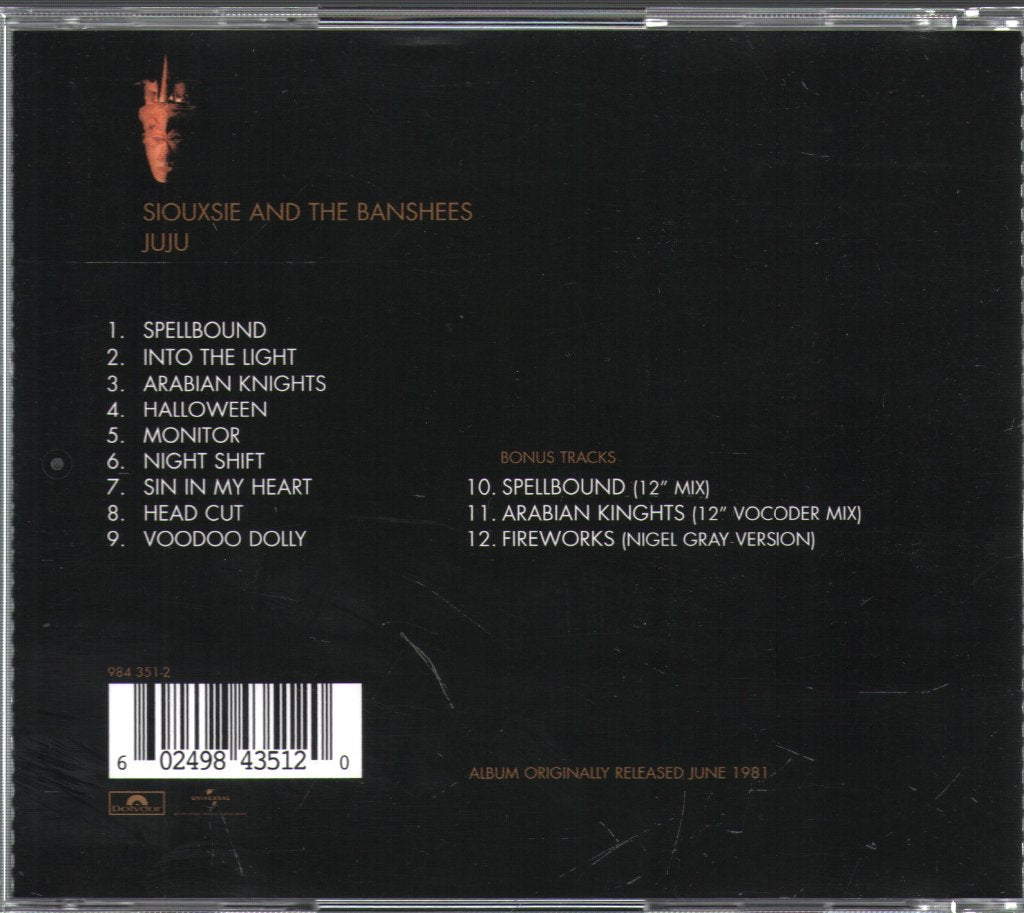 Siouxsie & The Banshees - Juju - Cd