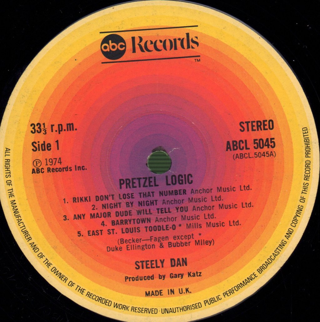 Steely Dan - Pretzel Logic - Lp