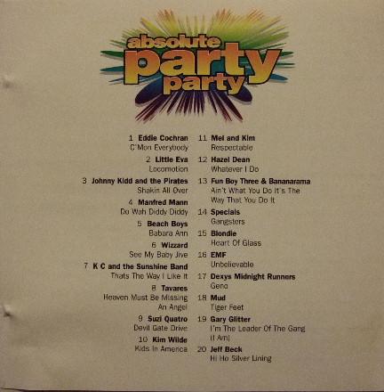 Various - Absolute Party Party - Cd