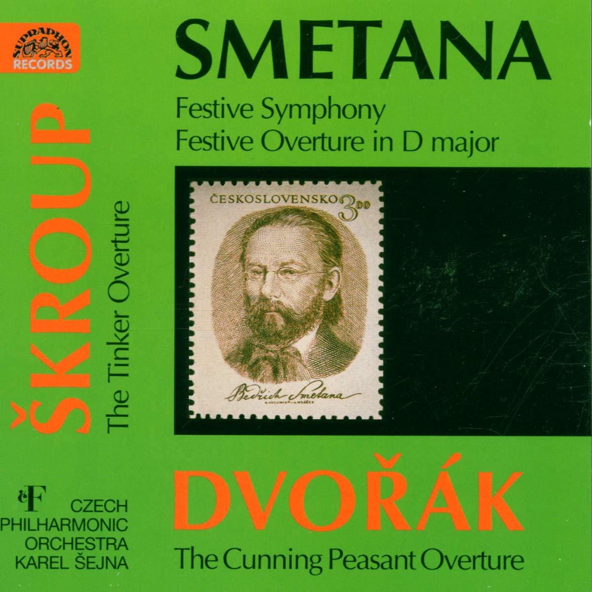 Czech Philharmonic Orchestra - Smetana/Skroup/Dvorak: Overtures - Cd