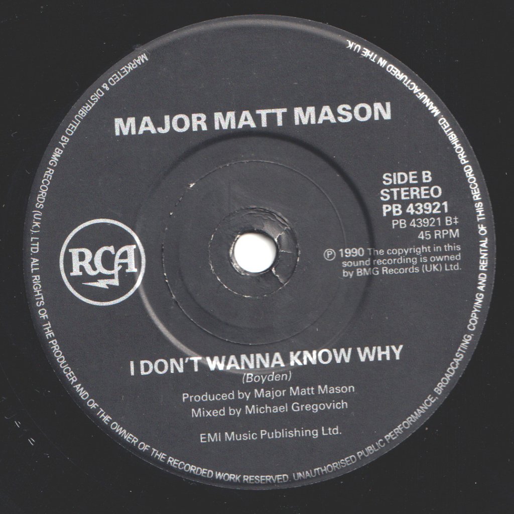 Major Matt Mason - Real - 7 Inch