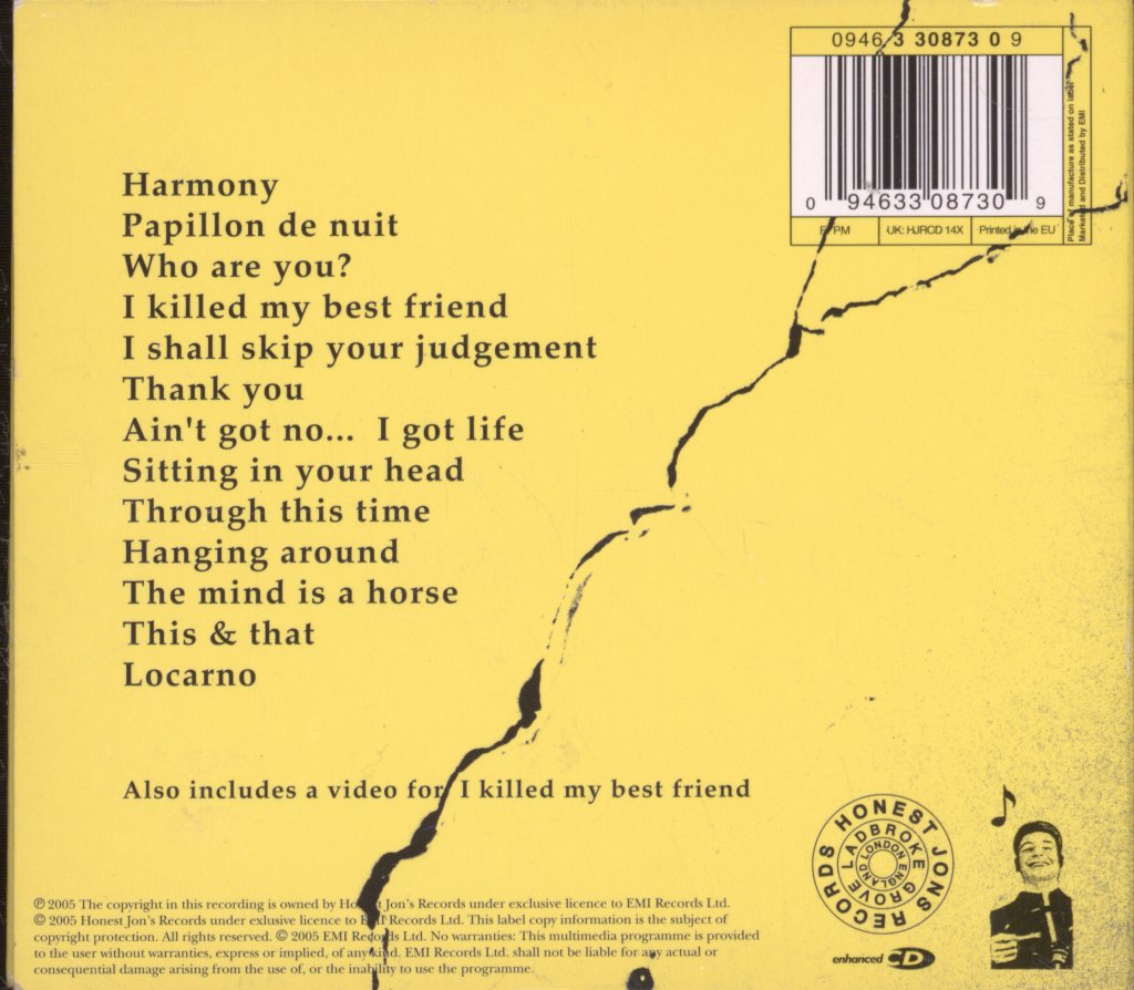 Le Volume Courbe - I Killed My Best Friend - Cd