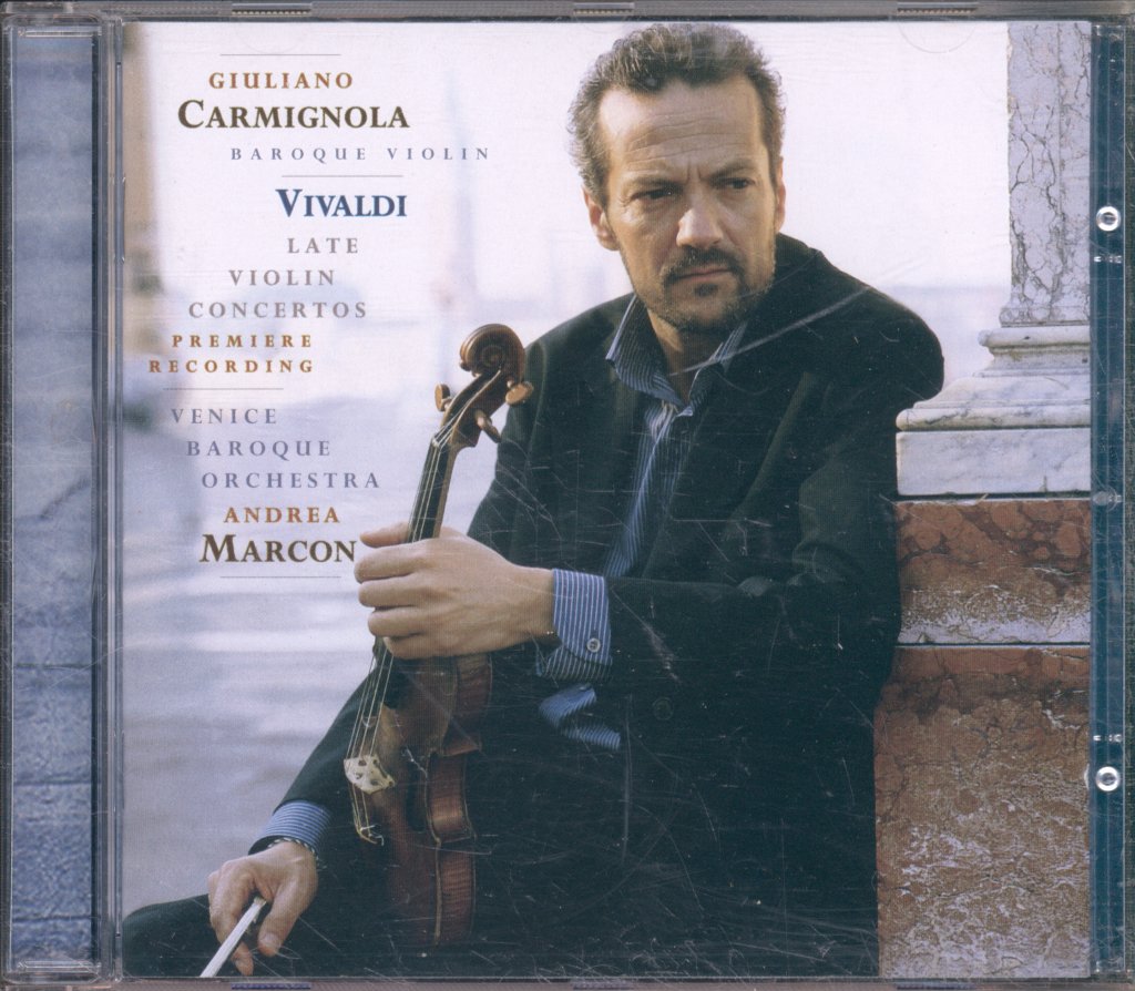 Giuliano Carmignola, Venice Baroque Orchestra - Vivaldi - Late Violin Concertos - Cd