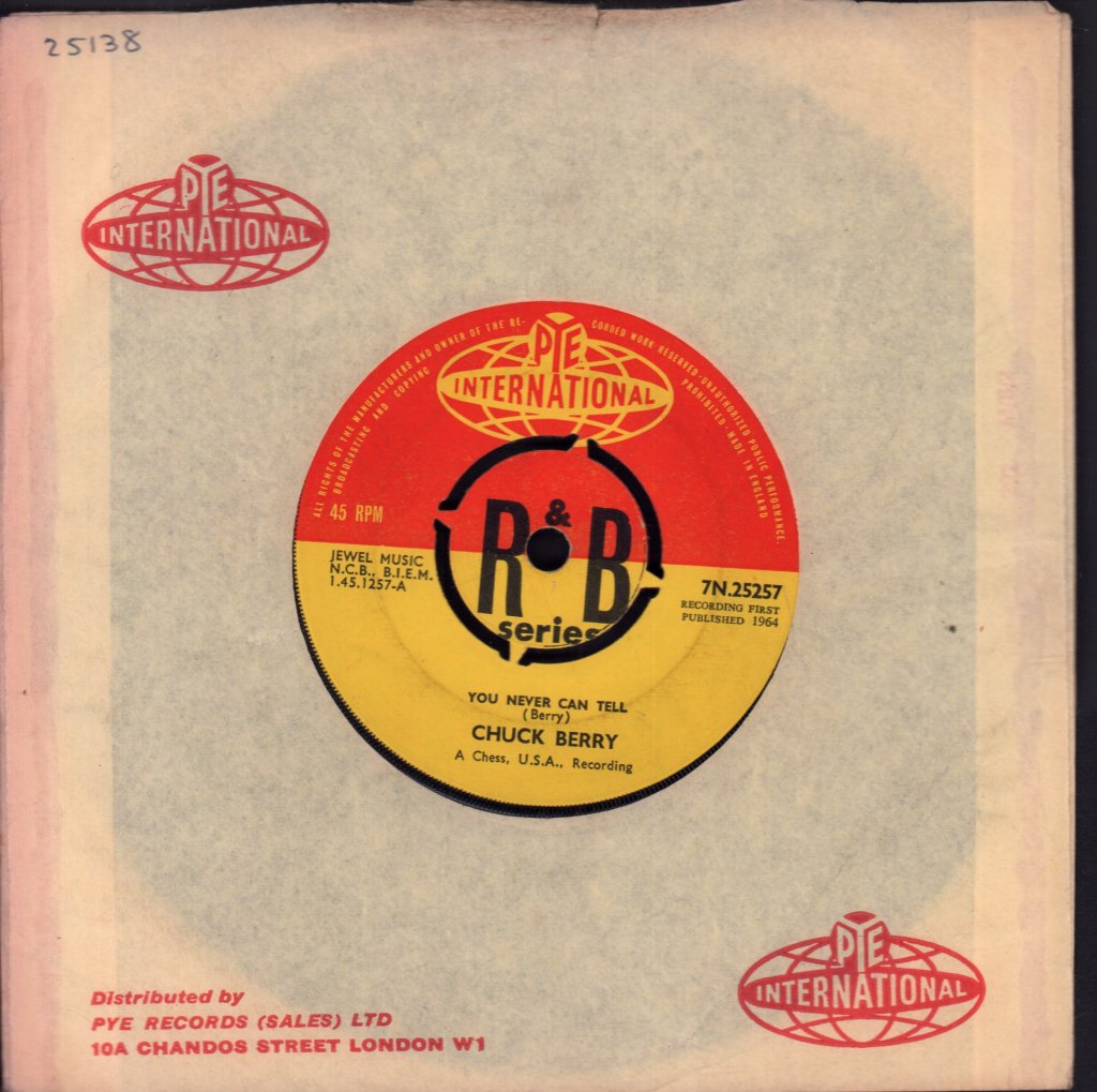 Chuck Berry - You Never Can Tell - 7 Inch
