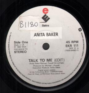 Anita Baker - Talk To Me - 7 Inch