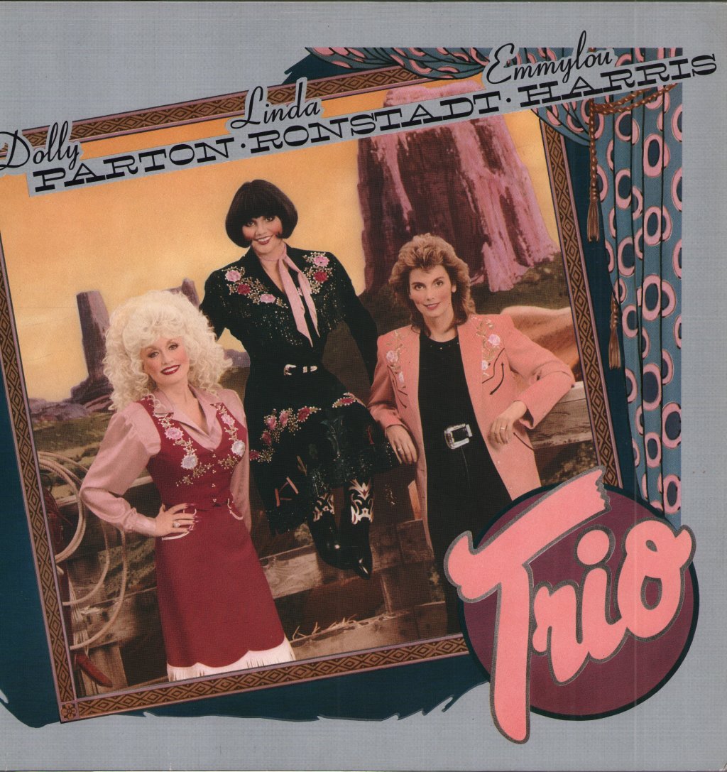 Dolly Parton Linda Rondstadt Emmylou Harris - Trio - Lp
