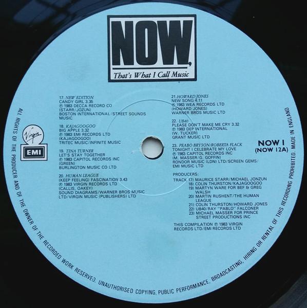 Various Artists - Now That's What I Call Music - Double Lp