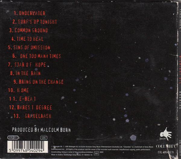 Midnight Oil - Breathe - Cd
