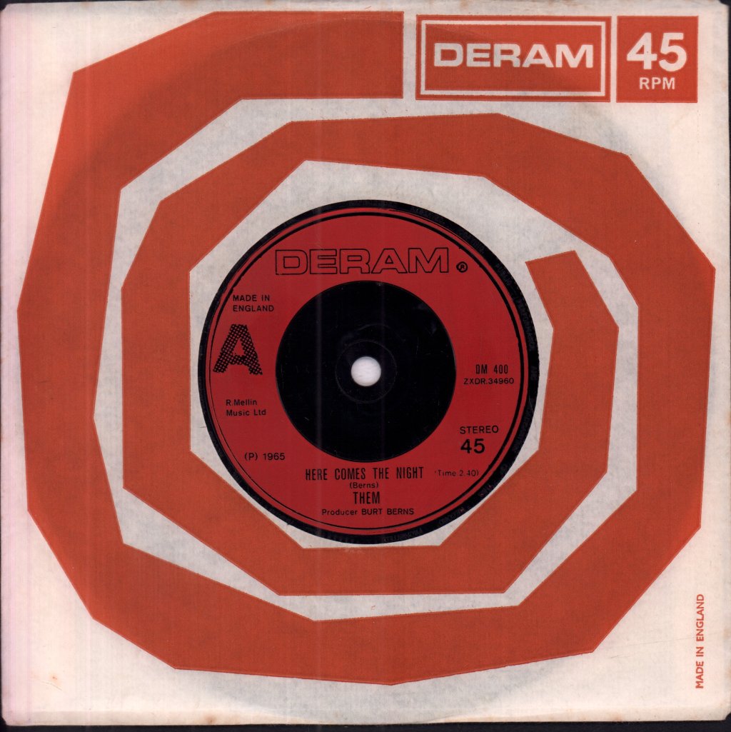 Them - Here Comes The Night - 7 Inch