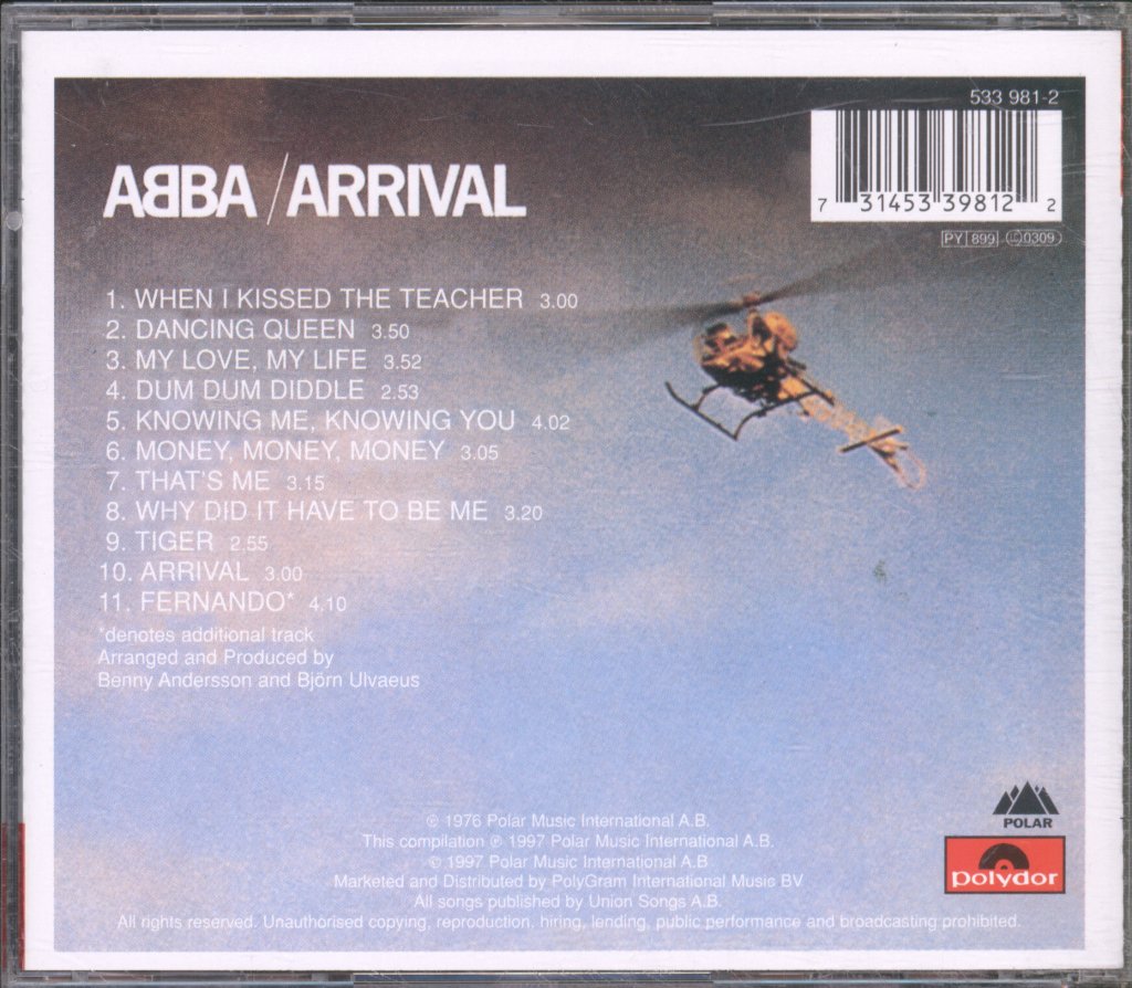 ABBA - Arrival - Cd
