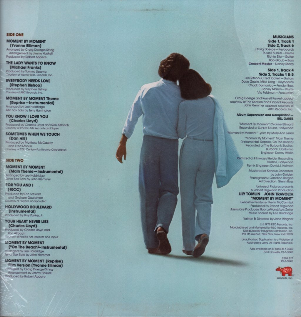 Moment By Moment - Original Soundtrack from the Motion Picture - Lp