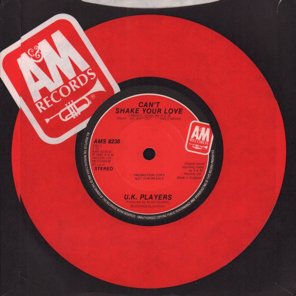 UK Players - Missbehavin' - 7 Inch