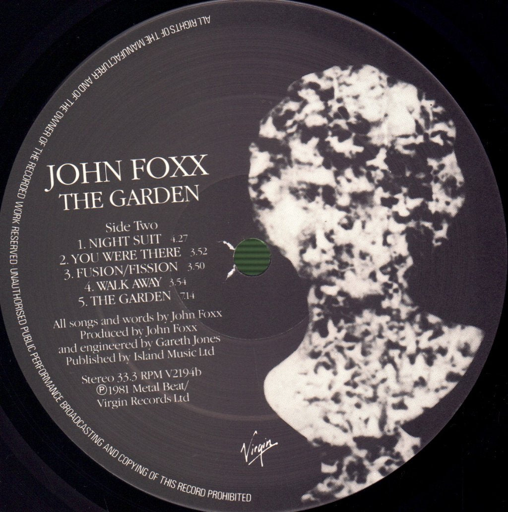 John Foxx - Garden - Lp