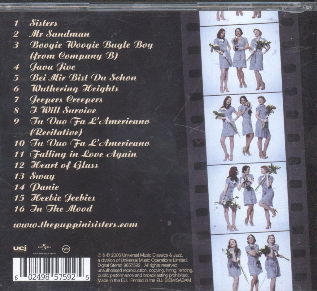 Puppini Sisters - Betcha Bottom Dollar - Cd