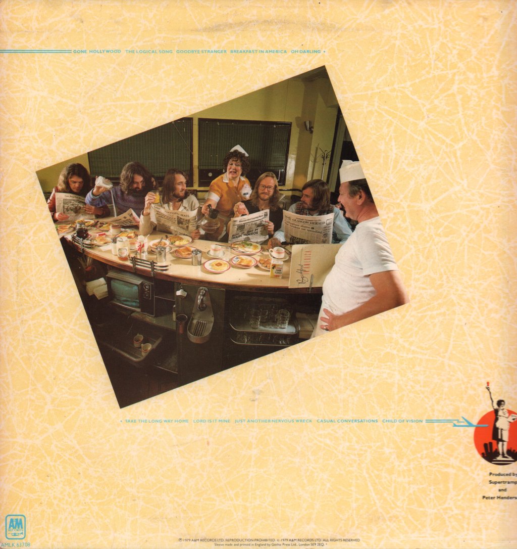 Supertramp - Breakfast In America - Lp