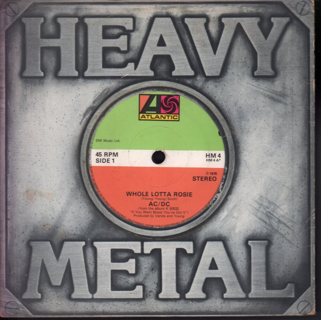 AC/DC - Whole Lotta Rosie - 7 Inch