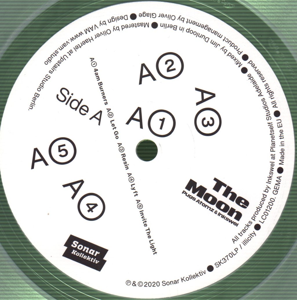 Pugs Atomz And Inkswel - Moon - Lp