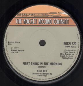 Kiki Dee - First Thing In The Morning - 7 Inch