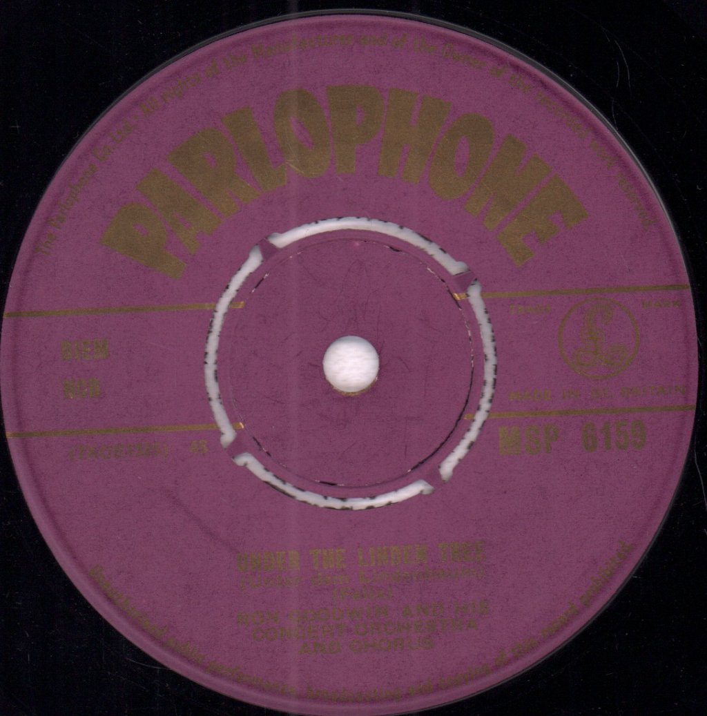 ron goodwin and his concert orchestra and chorus - under the linden tree - 7 Inch