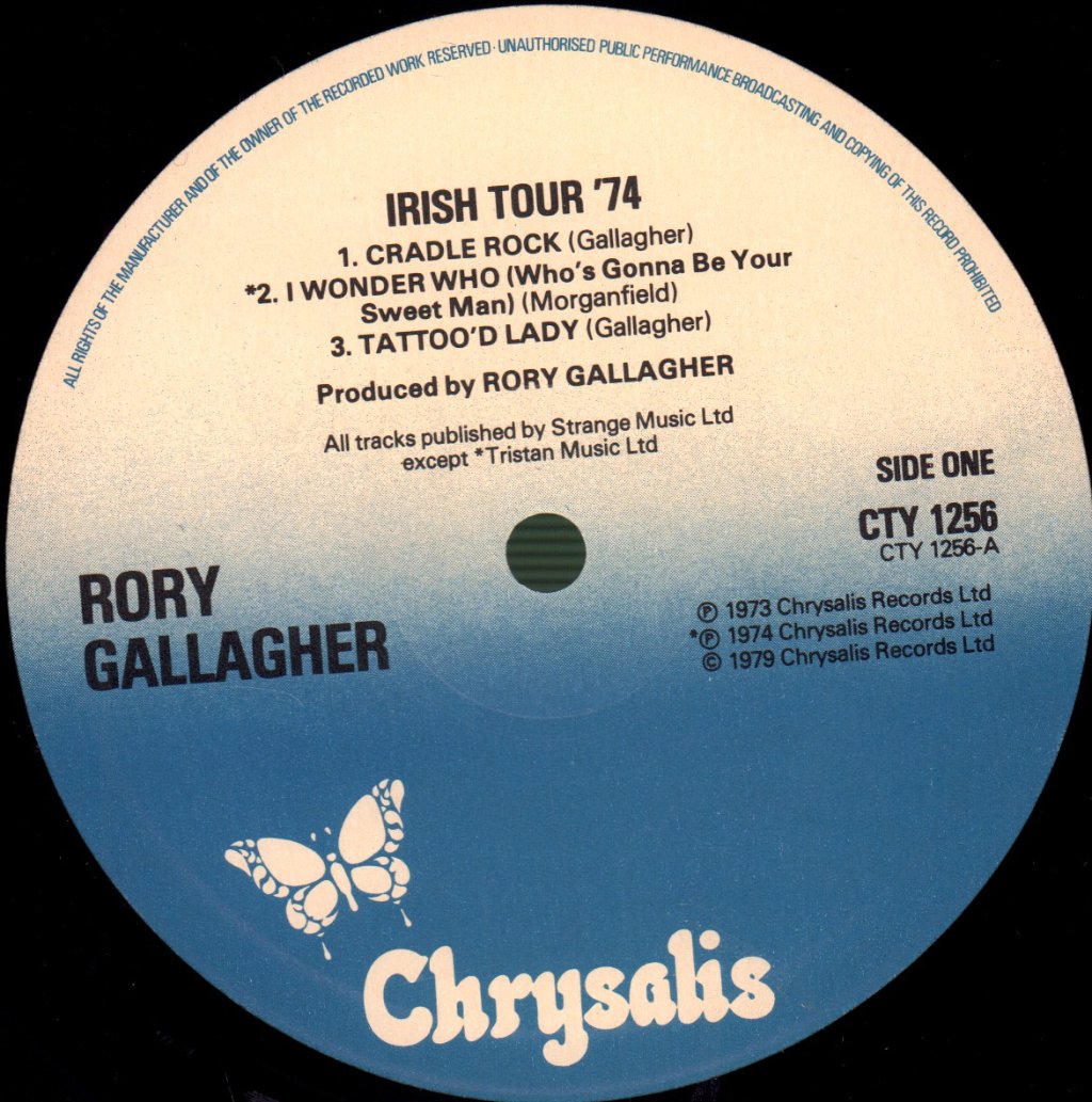 Rory Gallagher - Irish Tour '74 - Double Lp