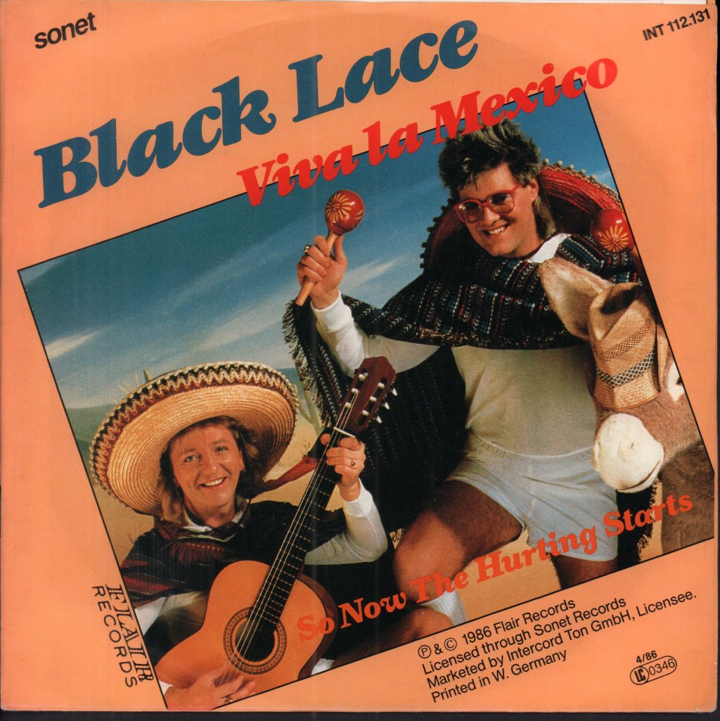 Black Lace - Viva La Mexico - 7 Inch