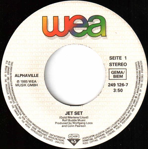 Alphaville - Jet Set - 7 Inch