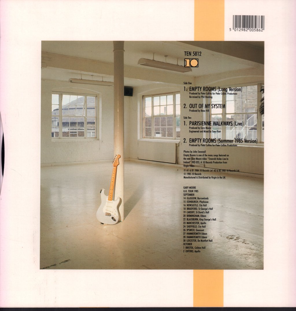 Gary Moore - Empty Rooms - 12 Inch