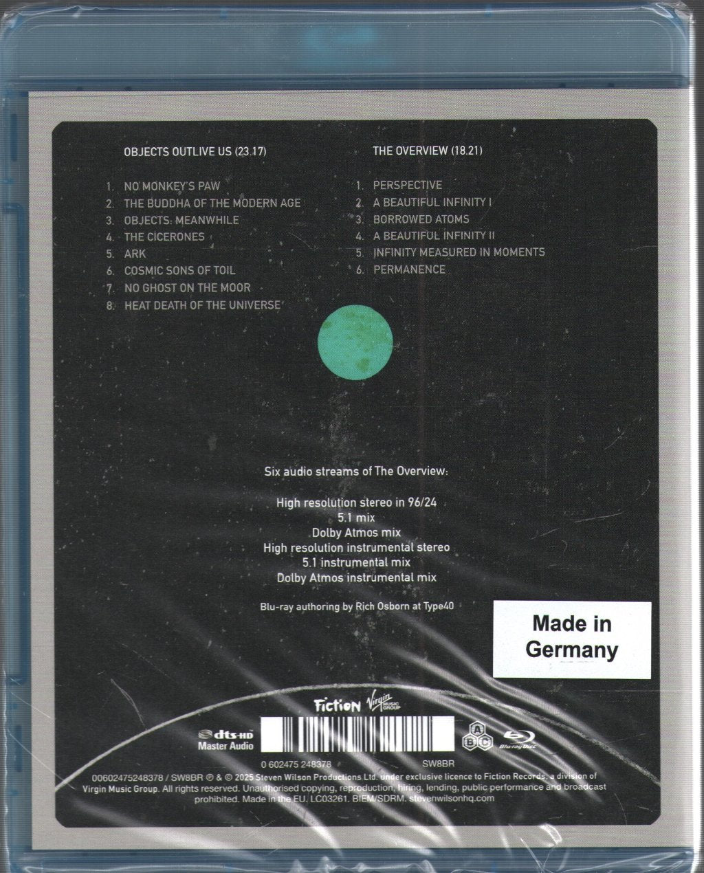 Steven Wilson - Overview - Blu-Ray