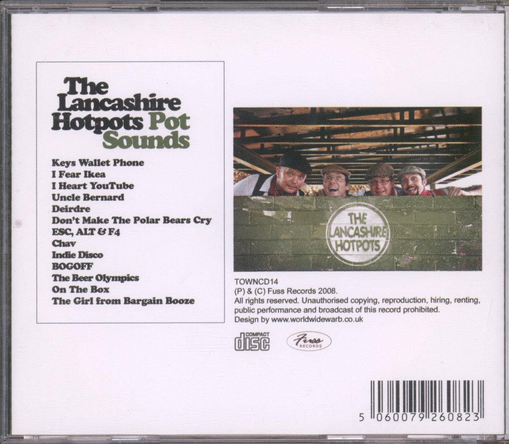 Lancashire Hotpots - Pot Sounds - Cd