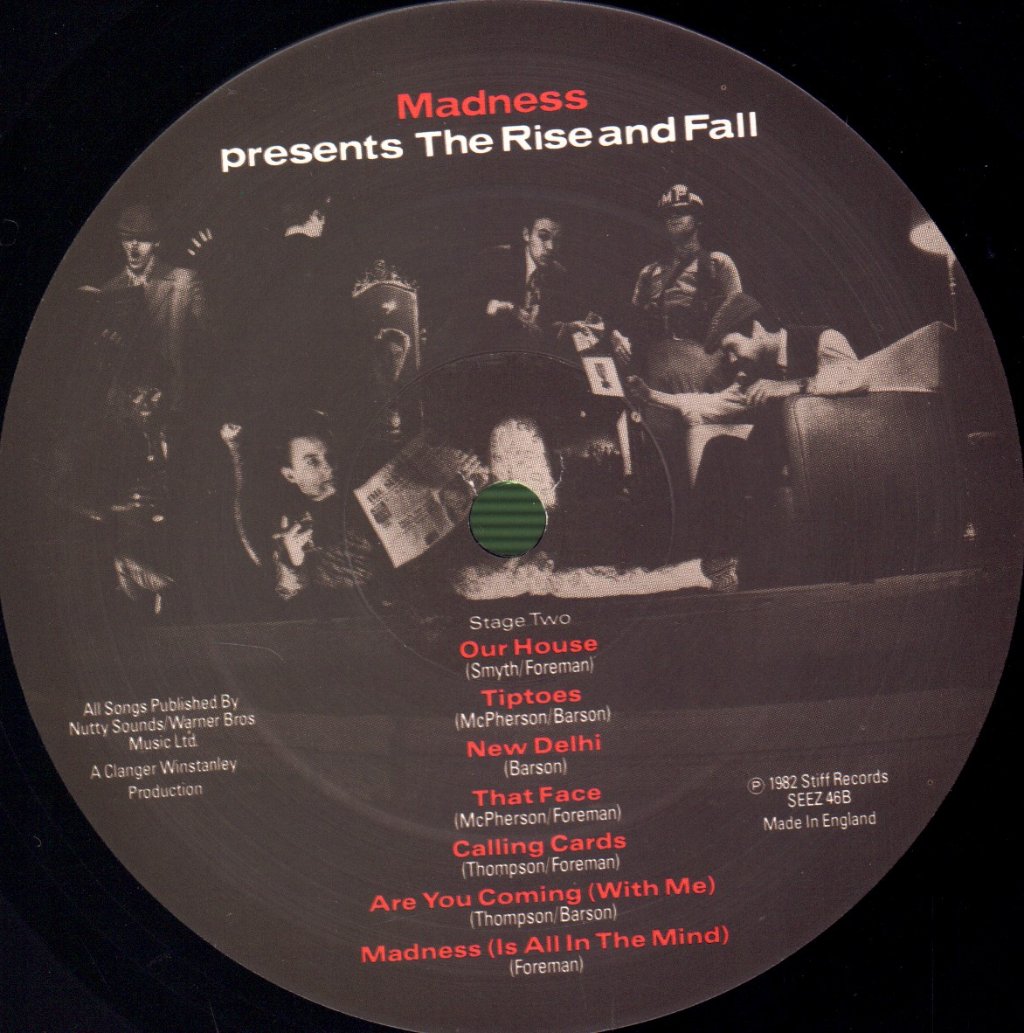 Madness - Rise And Fall - Lp