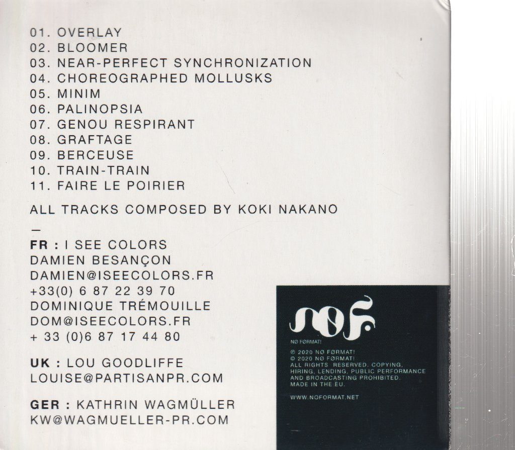 Koki Nakano - Pre-Choreographed - Cdr