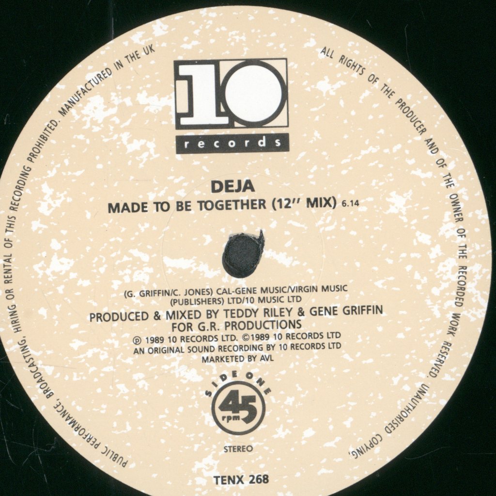 Deja - Made To Be Together - 12 Inch