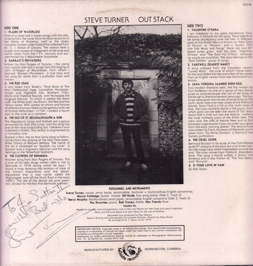 Steve Turner - Out Stack - Lp