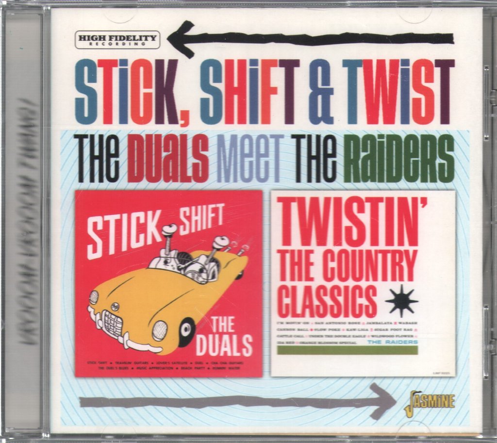 The Duals meet The Raiders - Stick, Shift & Twist - Cd