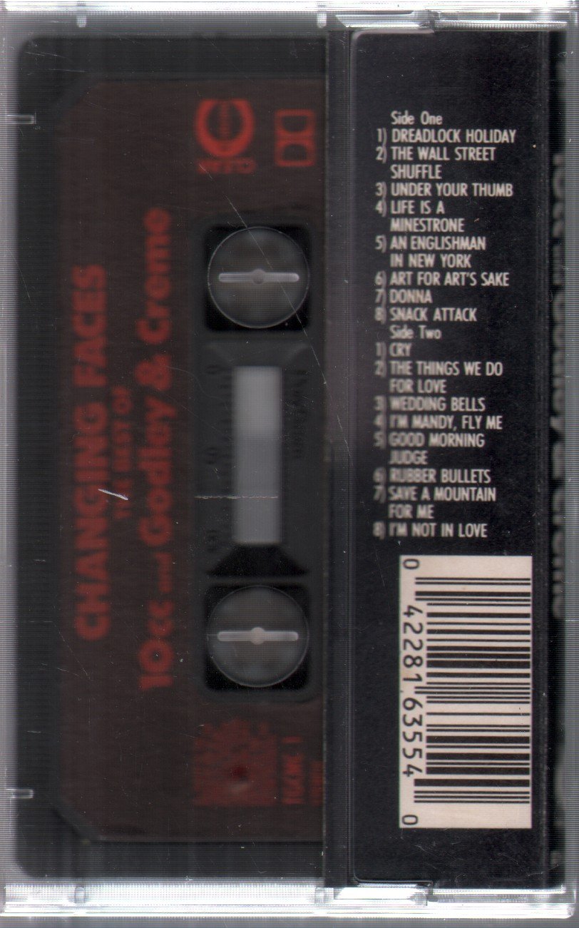 10cc - Changing Faces (The Best Of 10cc And Godley & Creme) - Cassette