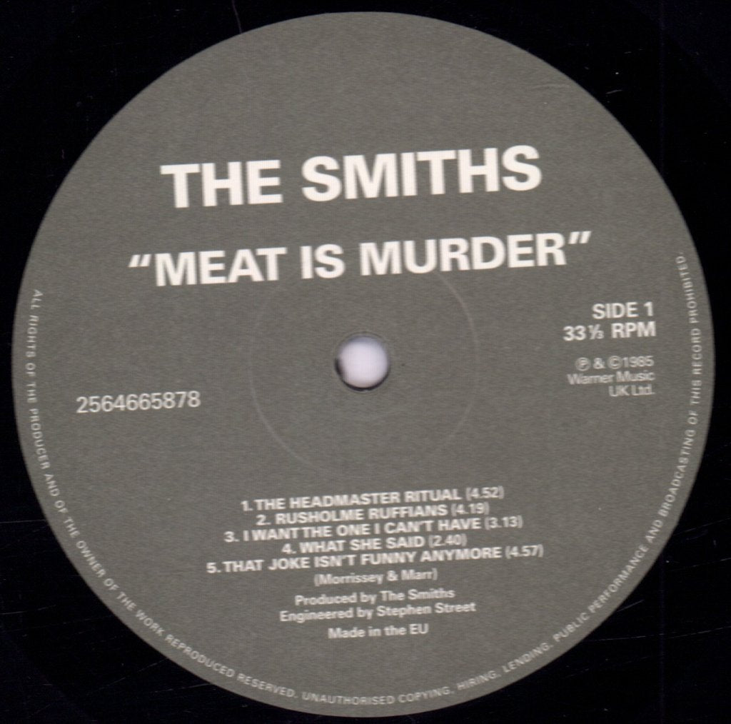 Smiths - Meat Is Murder - Lp