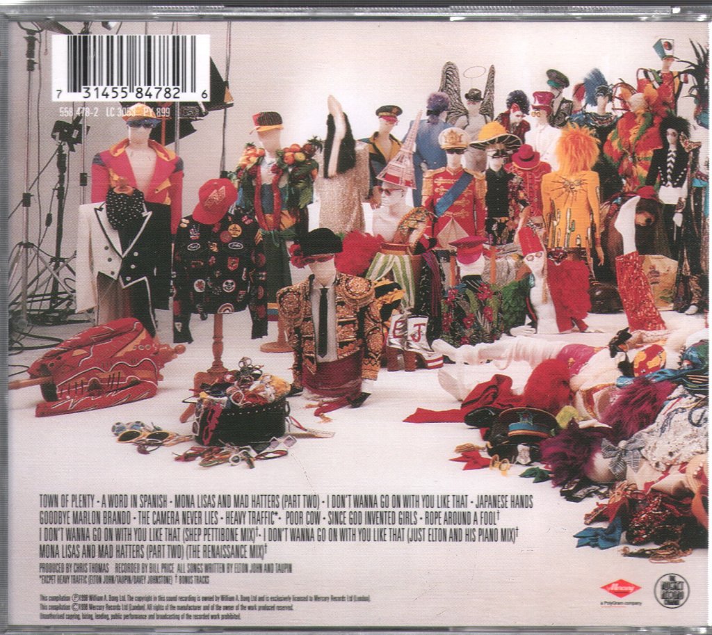 Elton John - Reg Strikes Back - Cd